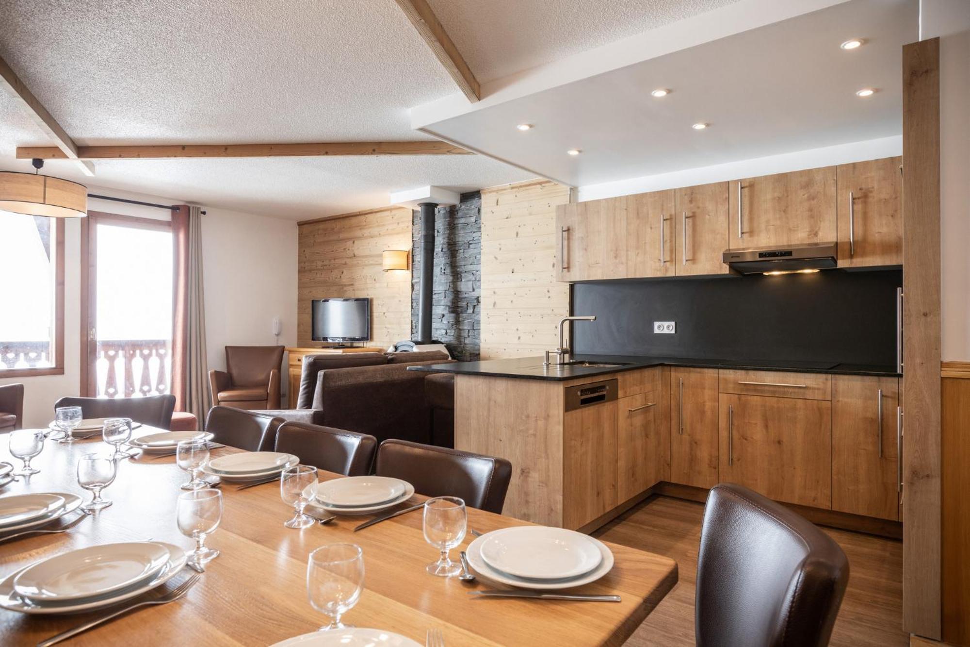 Résidence Les Balcons de Val Chavière Val Thorens Esterno foto